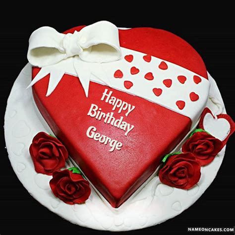 Happy Birthday george Cake Images