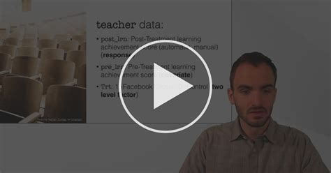 ANCOVA with Interactions in R - Introduction to ANOVA and Experimental Design | Coursera