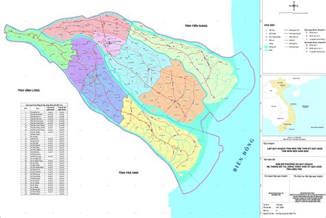 Quy hoạch đô thị tỉnh Bến Tre đến năm 2030