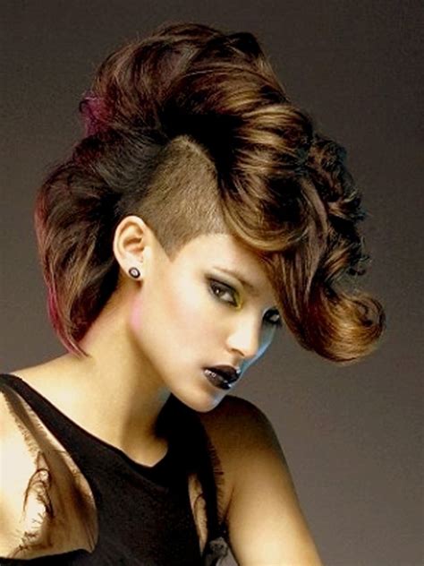 Long Hair Female Mohawk