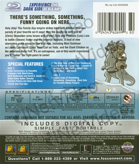 Family Guy: Something Something Something Dark Side (Blu-ray) on BLU-RAY Movie