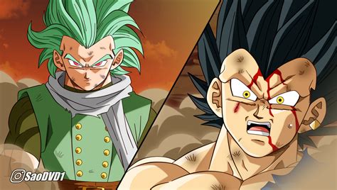 Granola Vs Vegeta Ultra Ego by SaoDVD on DeviantArt