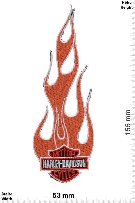 Harley Davidson - Patch - Back Patches - Patch Keychains Stickers ...