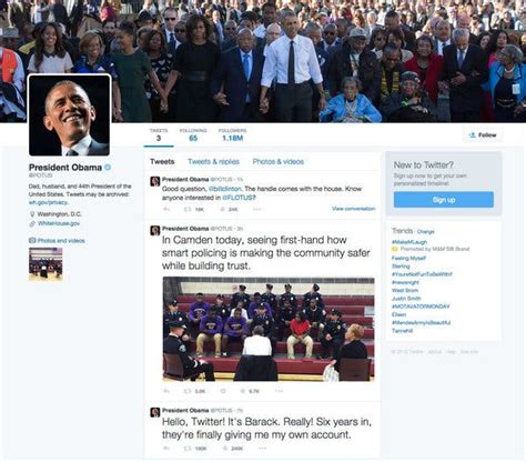 Six Years in, Obama Joins Twitter Universe (but He’s Not Following You ...