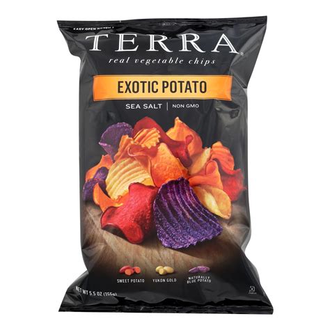 Terra Chips Exotic Vegetable Chips - Original - Case Of 12 - 6.8 Oz.