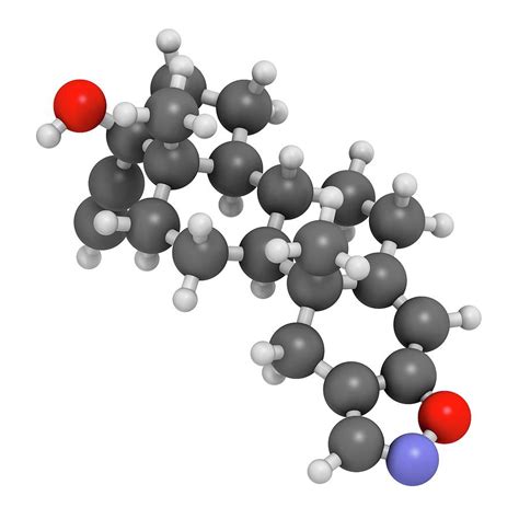 Danazol Endometriosis Drug Molecule Photograph by Molekuul/science Photo Library - Fine Art America