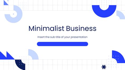 Minimalist Business Powerpoint Presentation Template Free Download