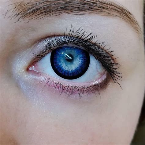 TTDeye Blue-Purple Colored Contact Lenses | Blue eye color, Dark blue eyes, Electric blue eyes