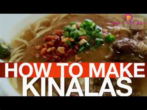 How to prepare Bicol's 'Kinalas' noodles - YouTube