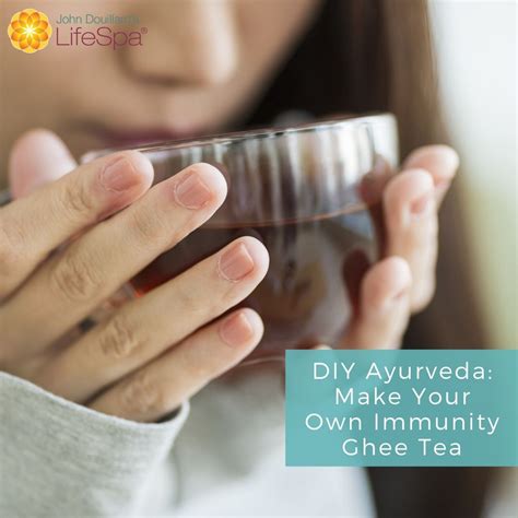 DIY Ayurveda: A Recipe for Immunity Ghee Tea | Immunity tea, Rich tea ...