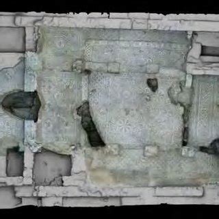 The basilica floor plan and the mosaic of the basilica's. Photo... | Download Scientific Diagram