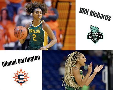 DiDi Richards and Dijonai Carrington in the WNBA - This Is Noelle