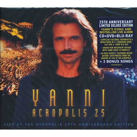 Yanni - Live at the Acropolis [25th Anniversary remastered ed] (cd+bluray+dvd) - eMAG.bg