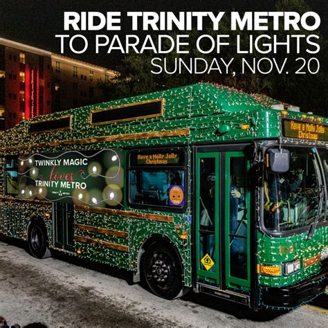 Parade of Lights - Trinity Metro