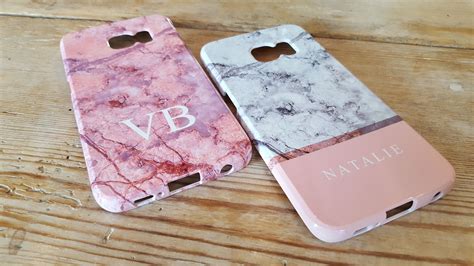 Personalised phones cases. Marble effect, personalised, monogrammed ...