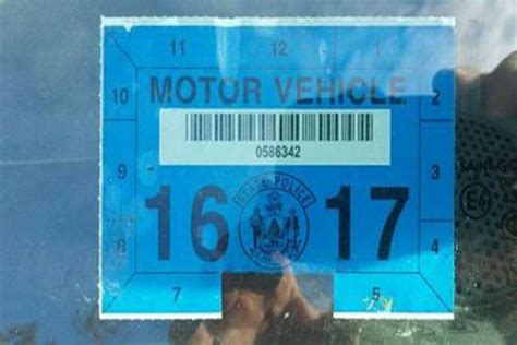 How to Fail At Faking a Maine State Vehicle Inspection Sticker [PHOTO]