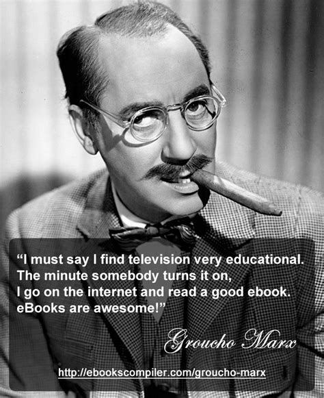 Groucho Marx | Groucho marx quotes, Groucho marx, Groucho