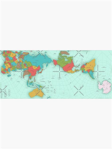 "Authagraph World Map | Accurate World Map" Poster for Sale by Enfant ...