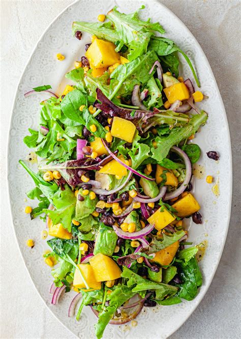 Mango + Avocado Salad - SO VEGAN