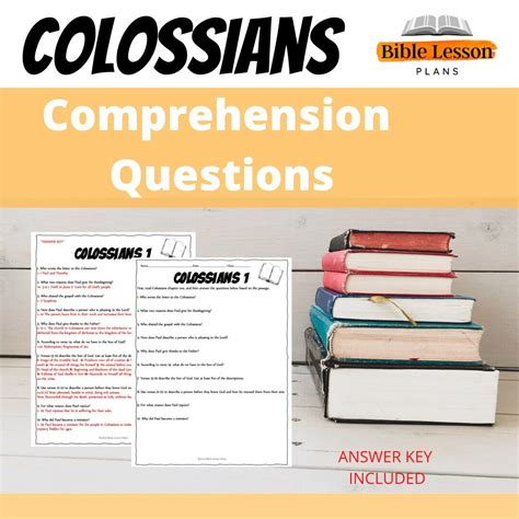 Colossians, Bible Study, Bible Questions, Small Group Bible, New Testament, Bible Teacher ...