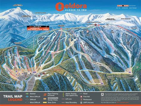 Eldora Trail Map | Liftopia