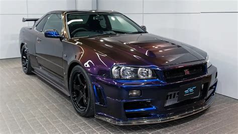 Rare Nissan Skyline R34 GT-R sells for almost $AU1 million, sets new ...