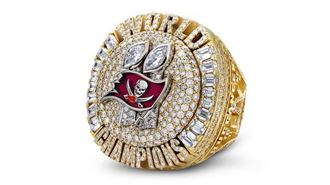 Tom Brady's Super Bowl LV Ring Has a Solid-Gold Bucs Stadium Inside it