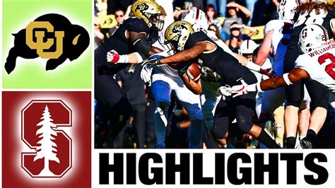 Colorado vs Stanford Highlights (Second Half) I College Football Week 7 ...