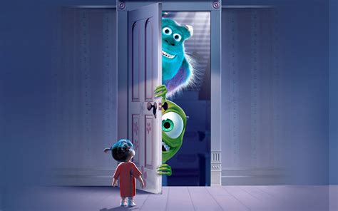 Monsters, Inc. HD Wallpaper: A Doorway to Adventure