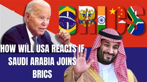 Saudi arabia joining brics - YouTube