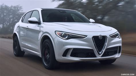 Alfa Romeo Stelvio Quadrifoglio | 2018MY (Color: Trofeo White) | Front