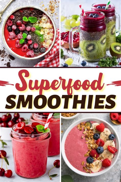 20 Healthy Superfood Smoothies to Start Your Day Off Right - Insanely Good