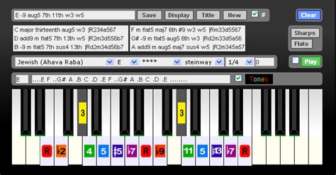 Piano chord online generator - usersno