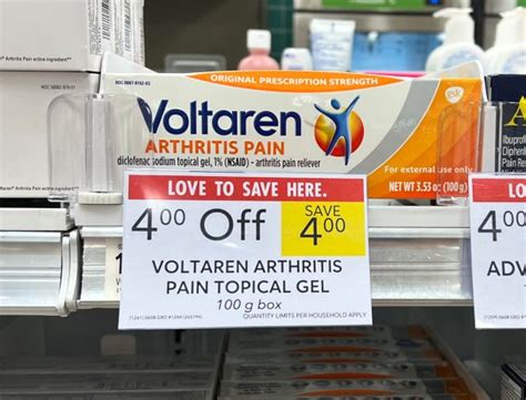 New Voltaren Coupon For The Publix Sale – Big Tubes Just $8.50 Each (Regular Price $18.50 ...