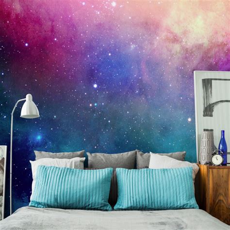 Water color galaxy wall mural – Artofit