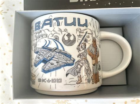 NEW Disney BATUU Star Wars Galaxy’s Edge Starbucks Been There Bright ...