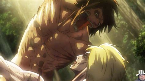 Attack on Titan Episode 21 進撃の巨人 Reaction/Review - Eren Vs Female Titan Fight (Shingeki No ...