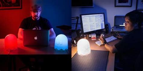 Pacman Ghosts Lamps | Gadgetsin