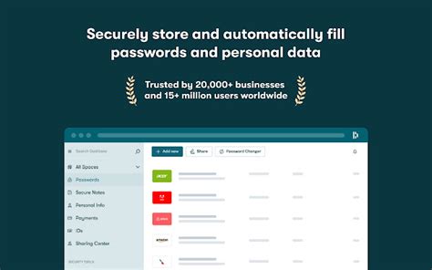 Dashlane - Password Manager - Chrome Web Store