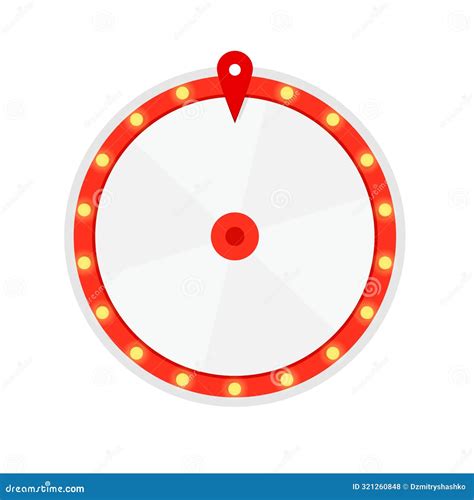 Wheel Of Fortune 6 Slots Icon. Clipart Image Vector Illustration | CartoonDealer.com #321260848