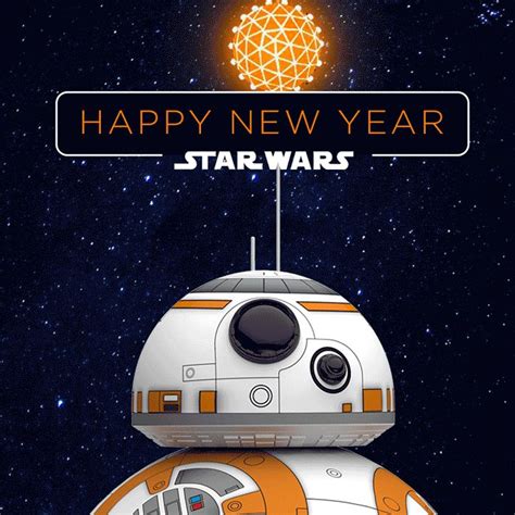 Happy New Year (Star Wars BB-8) | Star wars, Star wars celebration ...