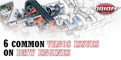 6 Common VANOS Issues on BMW Engines - Orion Automotive Services