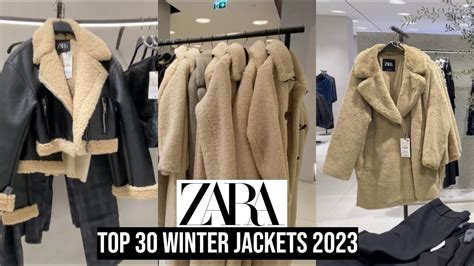 ZARA NEW WOMEN'S COLLECTION 2023. TOP 30 WINTER JACKETS FROM ZARA - YouTube