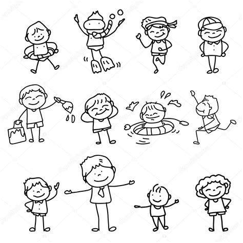 Happy Kids Drawing at GetDrawings | Free download