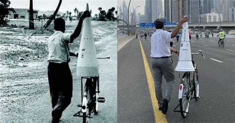 Dubai Man Pays Tribute To India's First Rocket Launch, Recreates 1963 ...