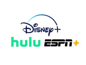 Disney+ ESPN+, Hulu Bundle