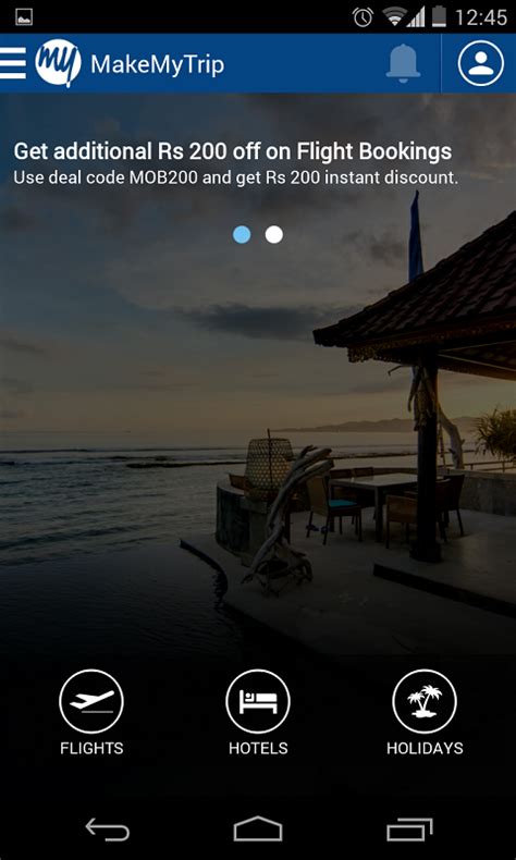 MakeMyTrip, Flights Hotels Bus - Android Apps on Google Play