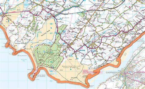 Isle Of Anglesey County Map | I Love Maps