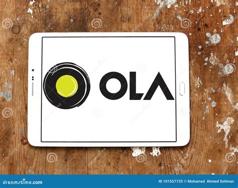 Ola Cabs logo editorial image. Image of logotype, indian - 101557735