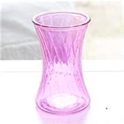 Nigella Glass Vase Pink